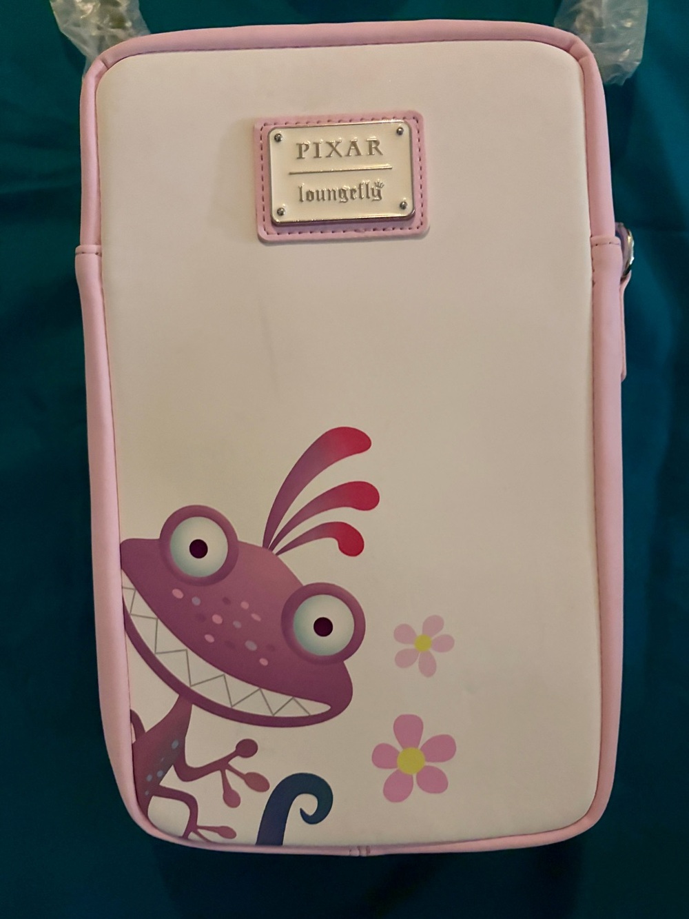Loungefly Disney Pixar Monsters Inc Boo's Door Crossbody Purse NWOT interactive!